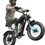 YVY Adult Electric Bike, 3000W Peak Motor, 48V 15.6-40Ah Battery, Up to 180-Mile Range, 20" Fat Tires, Dual Suspension