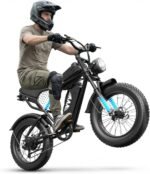 YVY Adult Electric Bike, 3000W Peak Motor, 48V 15.6-40Ah Battery, Up to 180-Mile Range, 20" Fat Tires, Dual Suspension