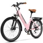 YorkE 26" Electric Bike for Adults, 1000W Peak Motor, 80-Mile Range, Removable Battery, 7-Speed, All-Terrain E-Bike