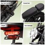 TST R7 Electric Bike for Adults, 48V 15Ah Battery, Urban Commuter E-Bike - Image 7