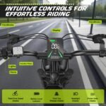 ASKGO Electric Bike for Adults & Teens, 2500W Peak, 36 MPH, 65-Mile Range, 48V 20Ah Battery, 20" Fat Tires, NFC Unlock - Image 5