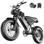 Electric Bike for Adults, 2500W Peak Motor, 32 MPH, 65-Mile Range, 48V 20Ah Battery, 20" Fat Tires, NFC Unlock