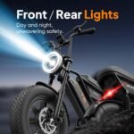 URLIFE 16" Electric Bike for Adults & Teens, 1000W Motor, 28 MPH, 48V 13Ah Battery, Dirt/Mountain E-Bike, UL 2849 - Image 8