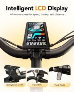 Qlife Cityone Plus Electric Bike for Adults, 1200W Peak Motor - Image 4