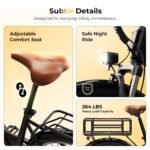 Heybike Cityscape 2.0 Electric Bike for Adults, UL 2849 Certified, Commuter E-Bike - Image 7