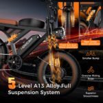 Movcan V30 Pro Max Electric Bike, 4000W Peak, 3000W Dual Motor, Fat Tire Off-Road E-Bike - Image 5