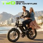 Electric Bike for Adults, 20x4" Fat Tires, Retro E-Bike, Sable Black, Fat Tire Electric Bicycle - Image 7