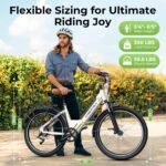 YorkE 26" Electric Bike for Adults, 1000W Peak Motor, 80-Mile Range, Removable Battery, 7-Speed, All-Terrain E-Bike - Image 8