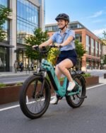 Hopepeak C30 Electric Bike, 1800W Peak Motor, 24" Fat Tires, 48V 15.6Ah Battery, 75-Mile Range, 7-Speed, Step-Through - Image 11