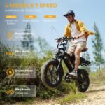 Tamobyke V20 Pro Electric Bike, 1500W Motor, 48V 18.2Ah Battery, Long-Range Commuter E-Bike - Image 3